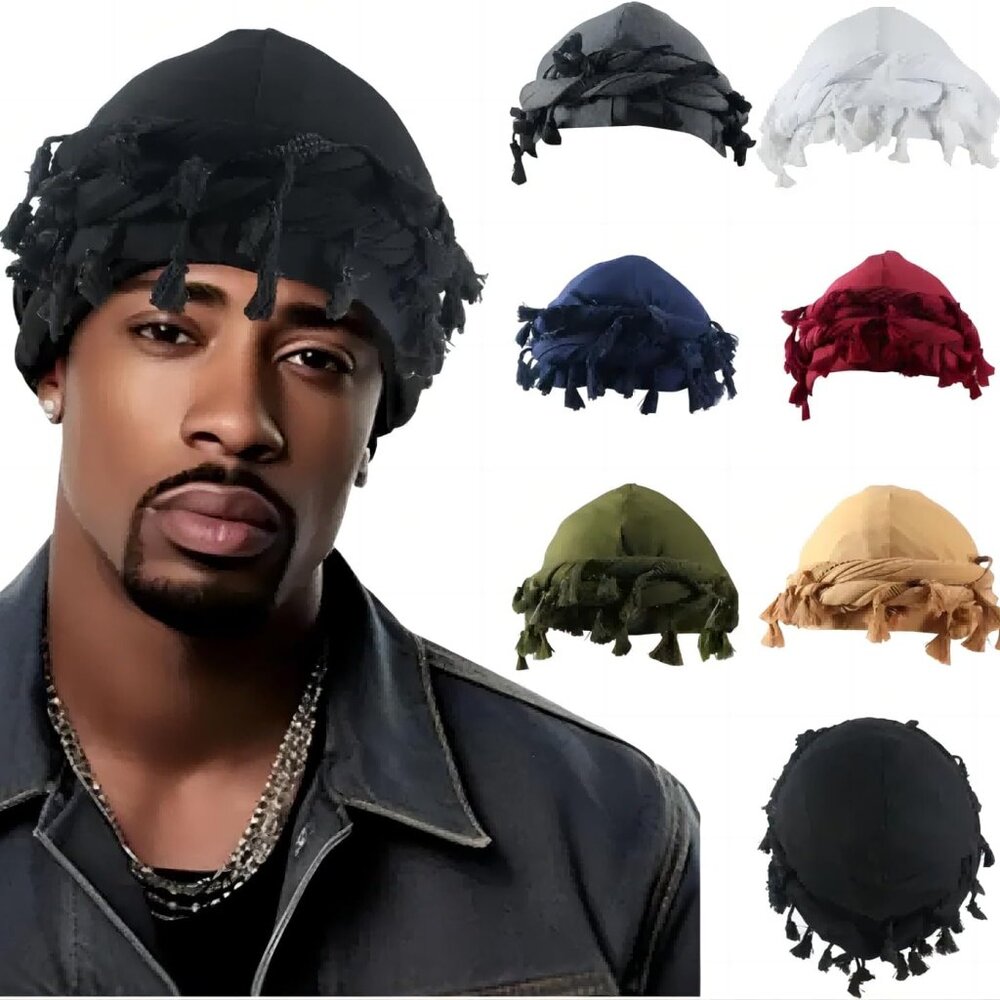 Vintage Twist Head Wraps Durag Satin Lined Halo Turban For Women Modal And Satin